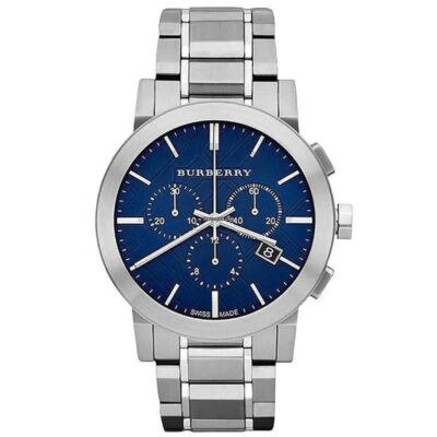 Burberry City Navy Quartz Men's Watch BU9365 – Navy Blue